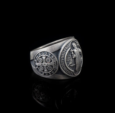 Anillo San Benito de Plata 950 - Protección